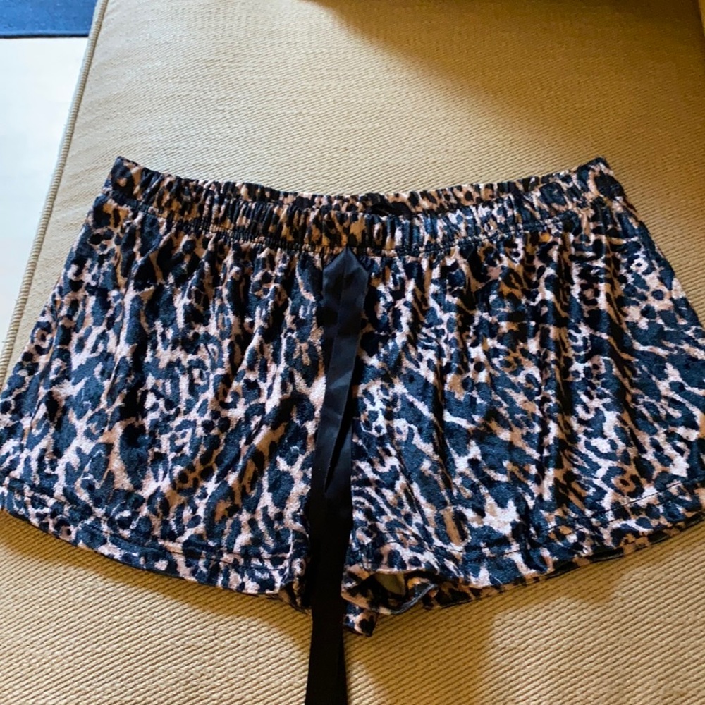 Cheetah Print Short PJ Bottoms
